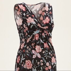 Old Navy Maternity Twist-Front Jersey V-Neck Dress - New With Tags!